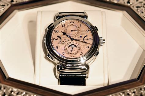 patek philippe most expensive watch sold|Patek Philippe most complicated watch.